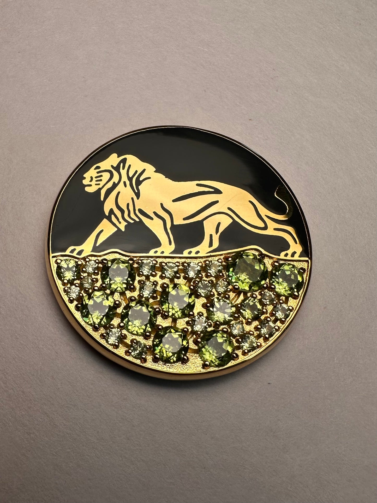 TESAI Lion Green Pattern Marker (MARKER004)