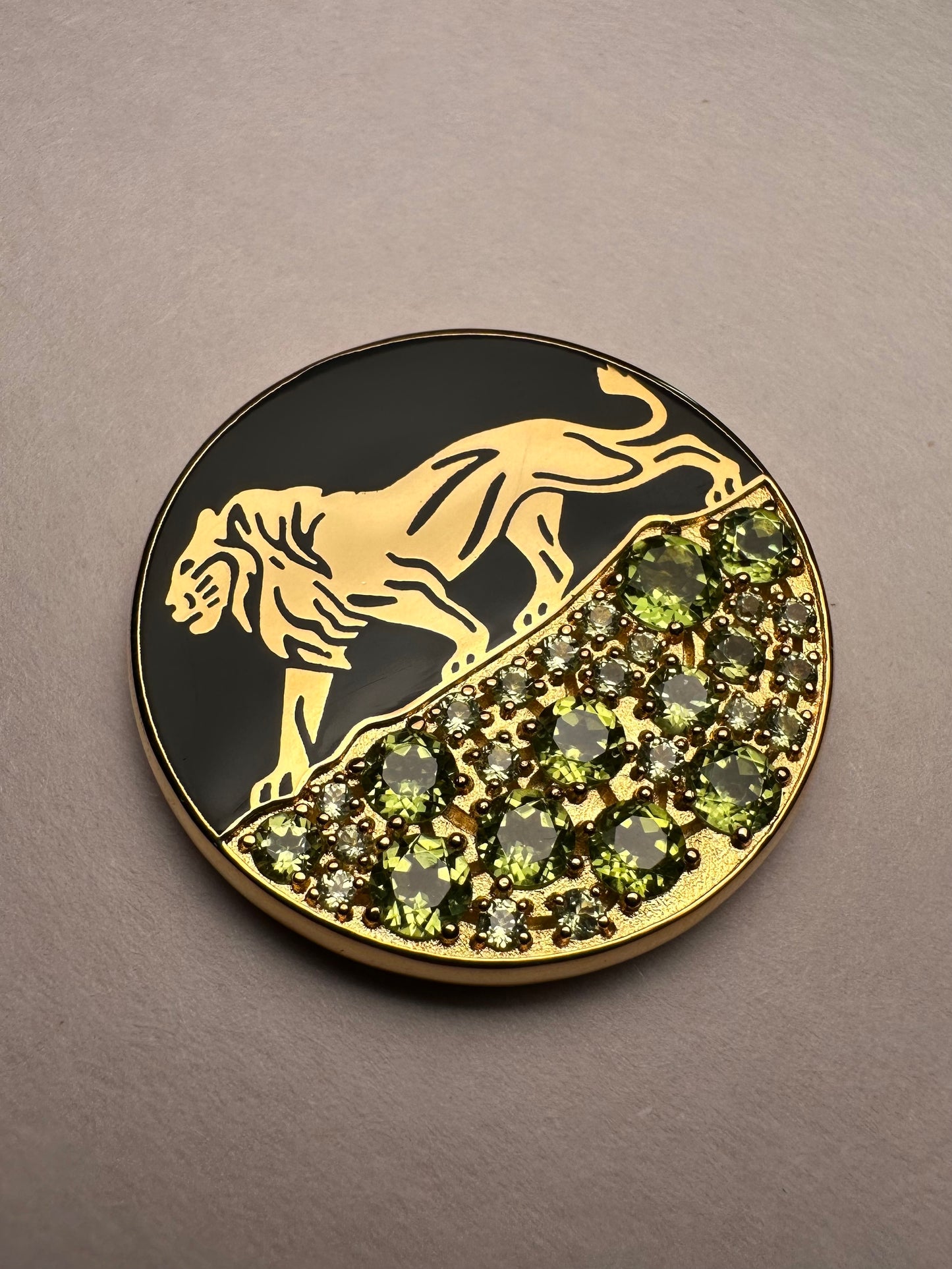 TESAI Lion Green Pattern Marker (MARKER004)