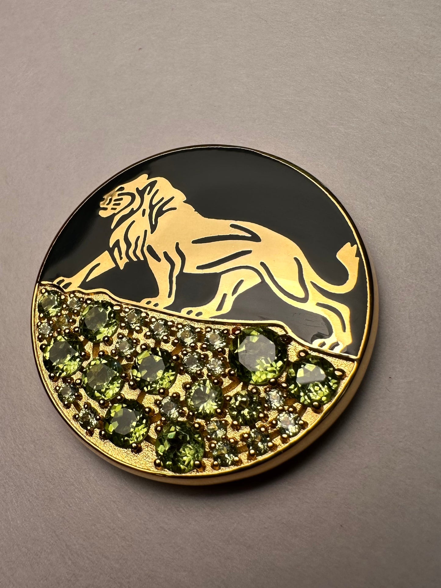 TESAI Lion Green Pattern Marker (MARKER004)