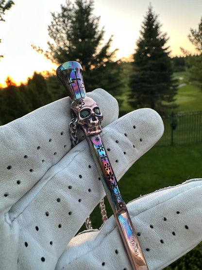 TESAI Skull Divot Tool Pendant (Copper)