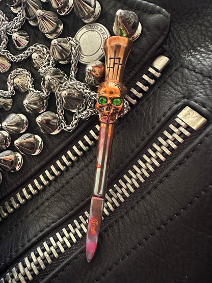 TESAI Skull Divot Tool Pendant (Copper)