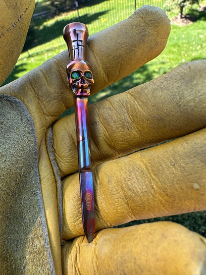 TESAI Skull Divot Tool Pendant (Copper)