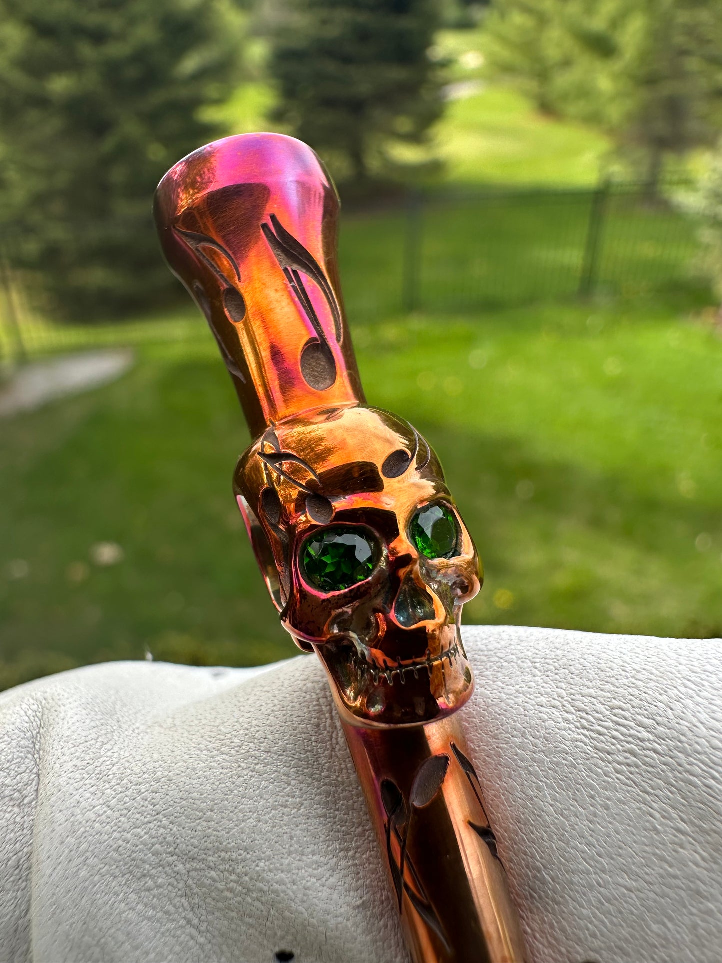 TESAI Skull Divot Tool Pendant (Copper)