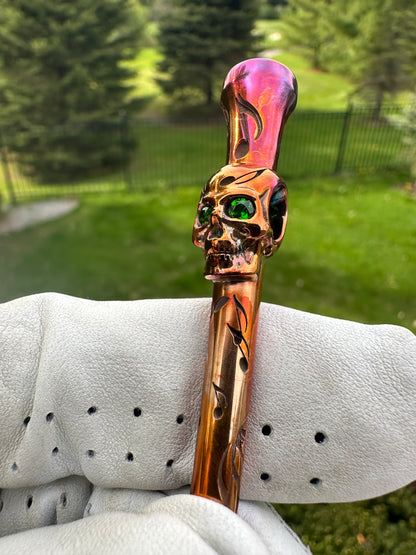 TESAI Skull Divot Tool Pendant (Copper)