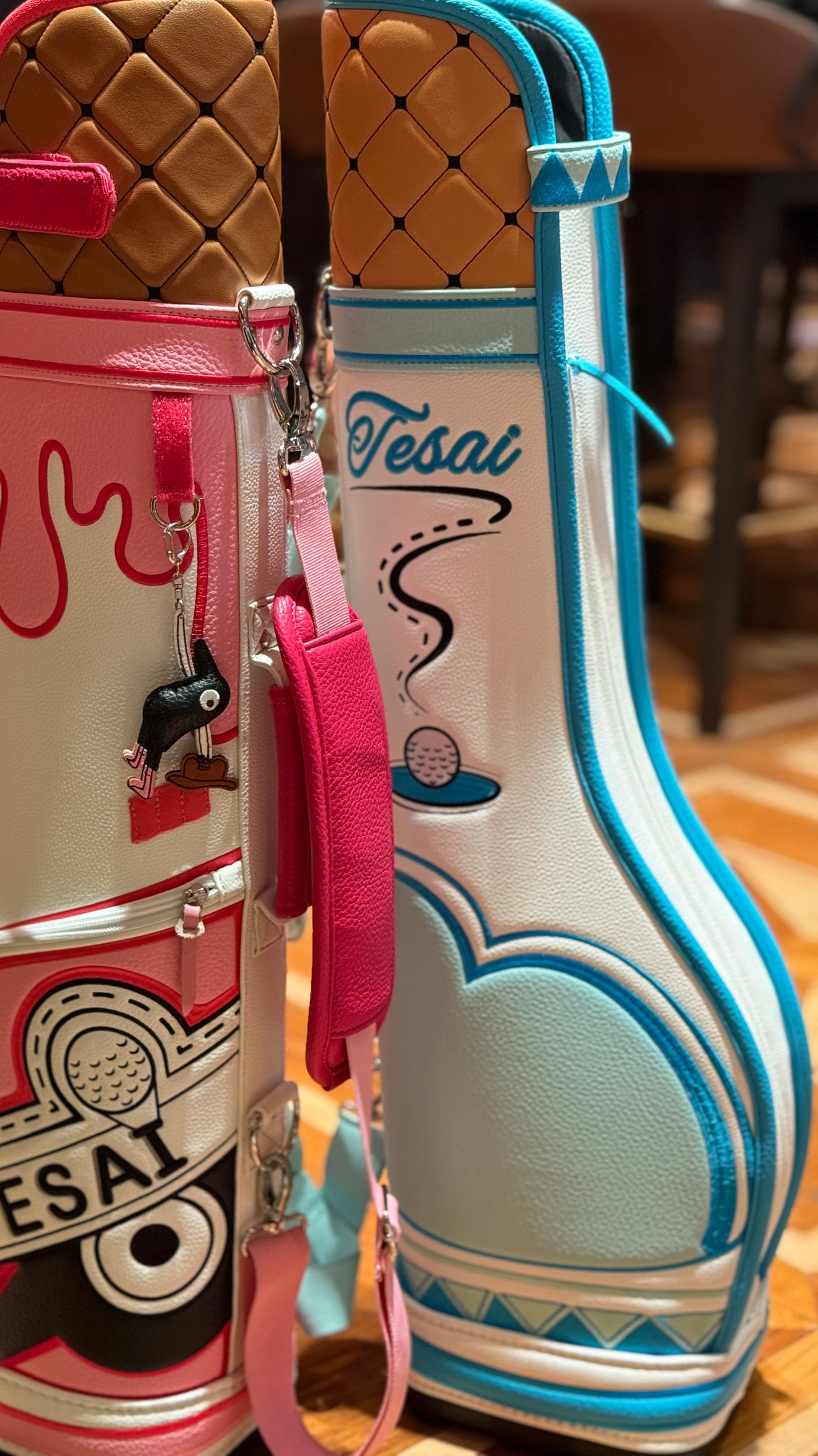 TESAI Blue Berry Ice Cream Gun Bag