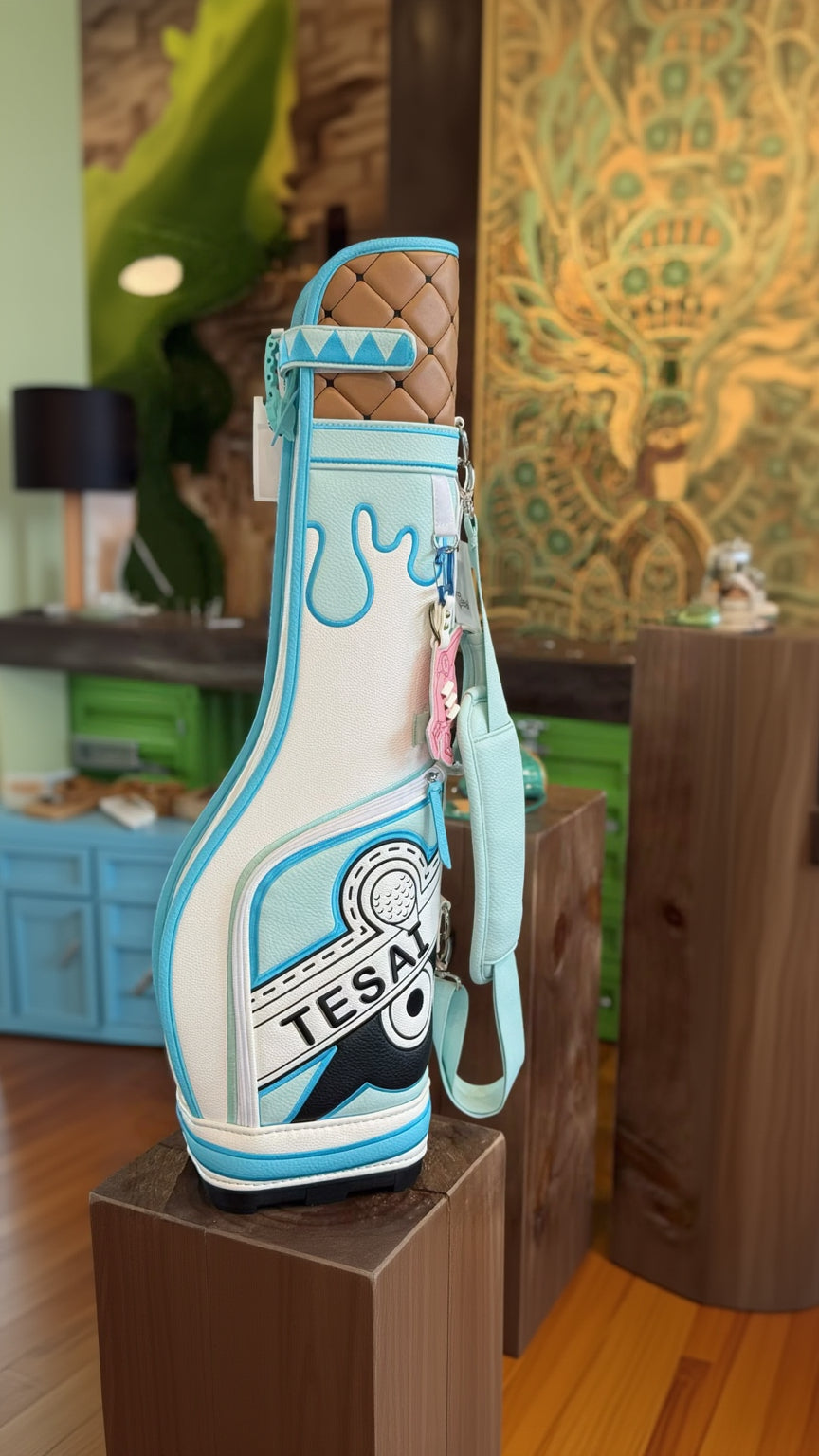 TESAI Blue Berry Ice Cream Gun Bag