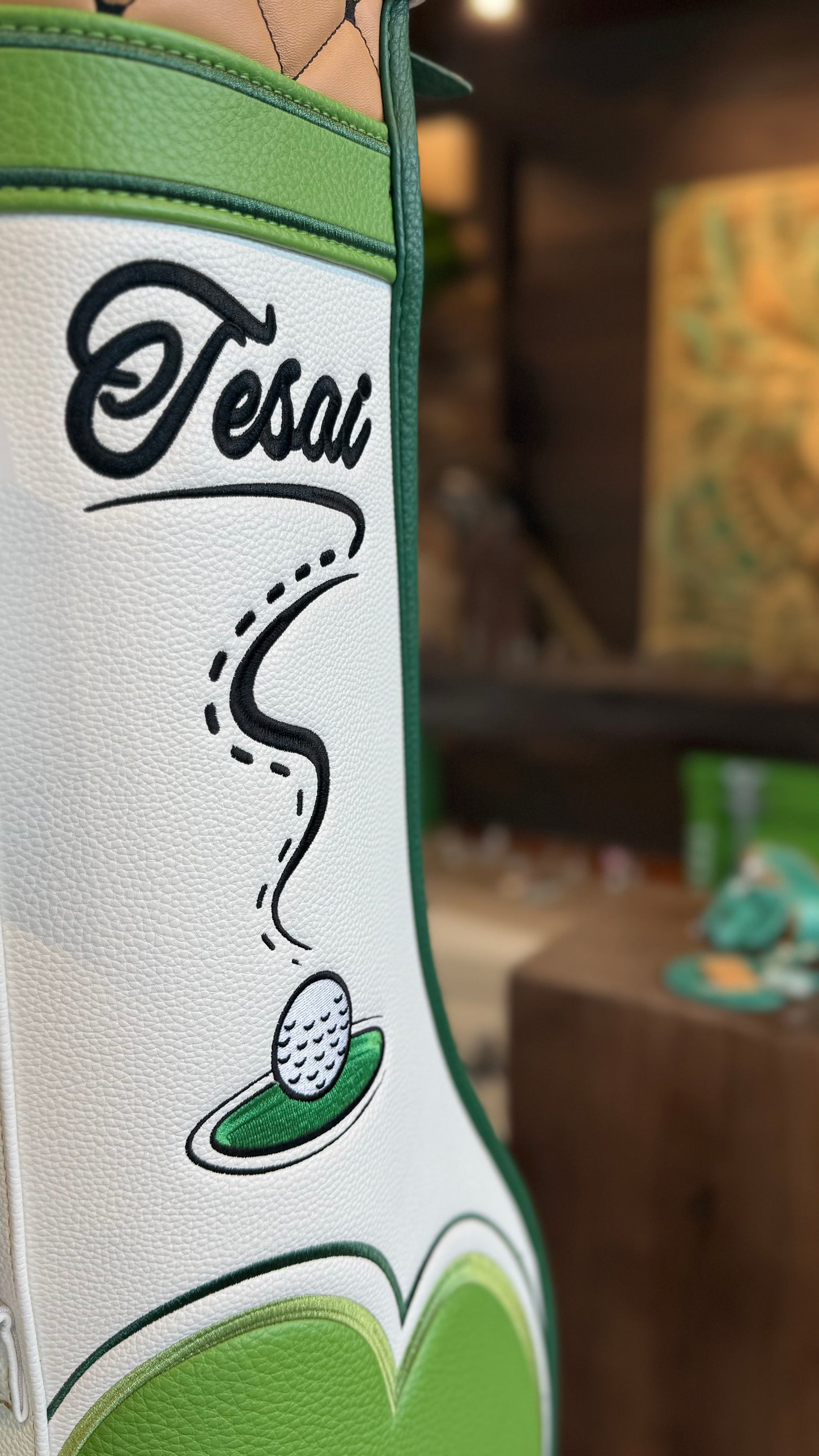TESAI Matcha Ice cream Gun Bag