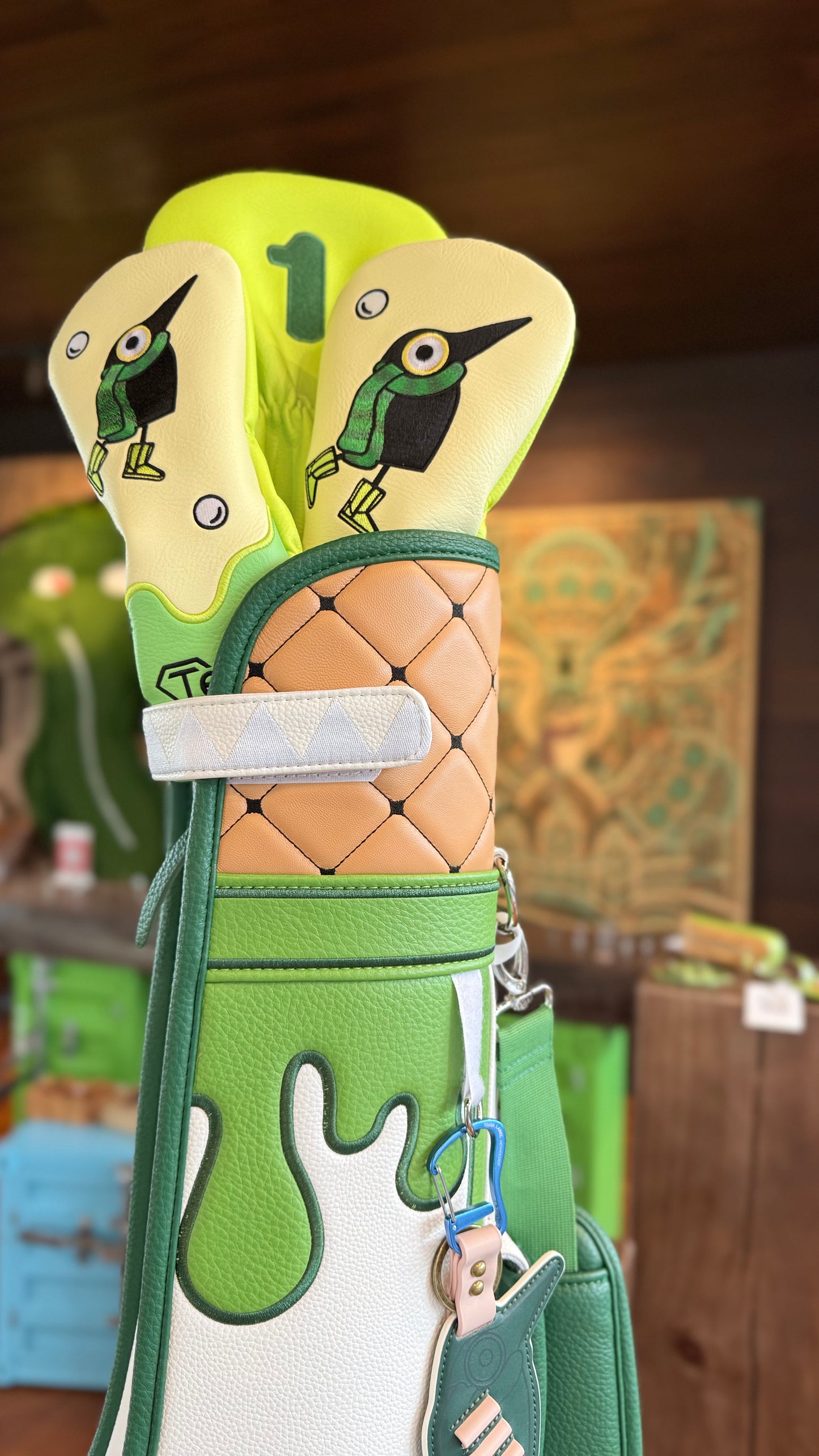 TESAI Matcha Ice cream Gun Bag