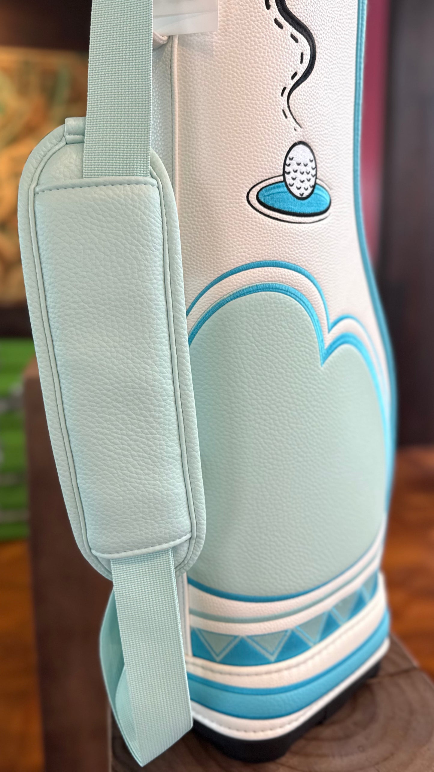 TESAI Blue Berry Ice Cream Gun Bag