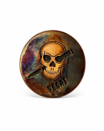 TESAI Skull Bronze Marker (MARKER014)