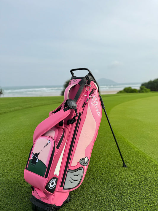TESAI Signature Stand Bag—Vitality Rose