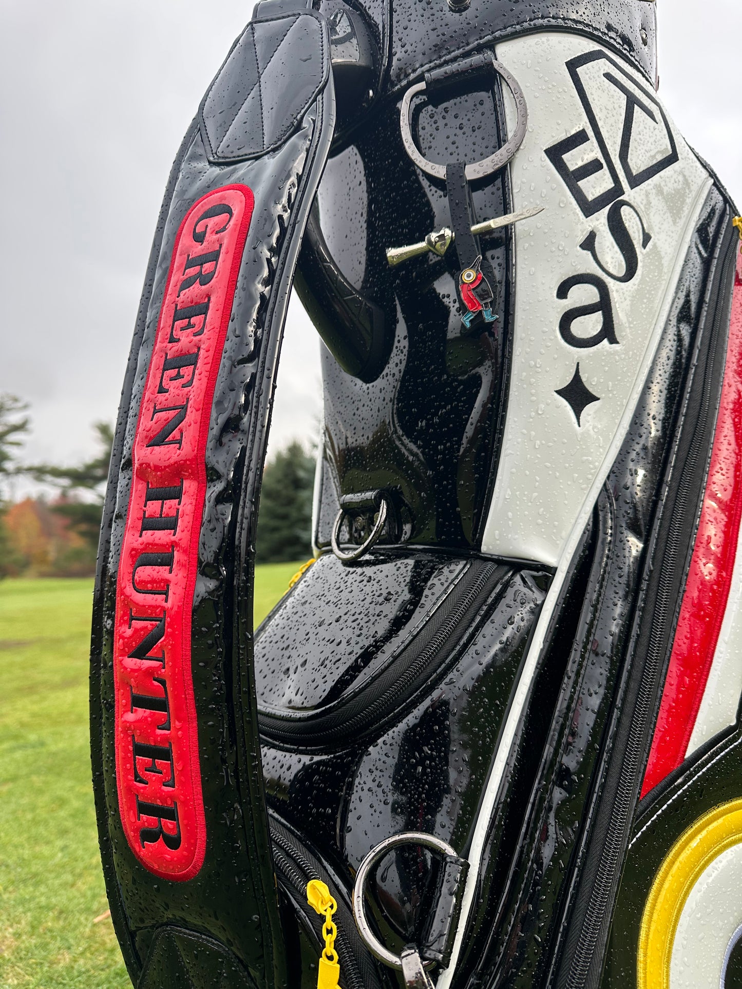 TESAI Signature Tour Bag—Crimson Bird