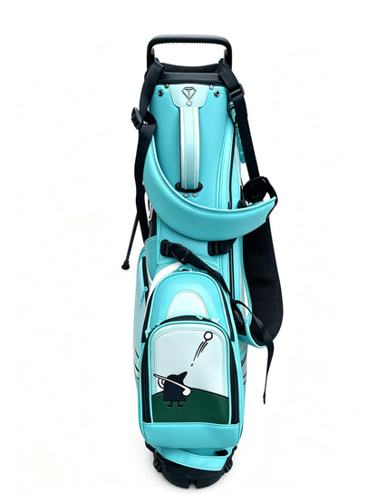 TESAI Signature Stand Bag—Aqua Celeste