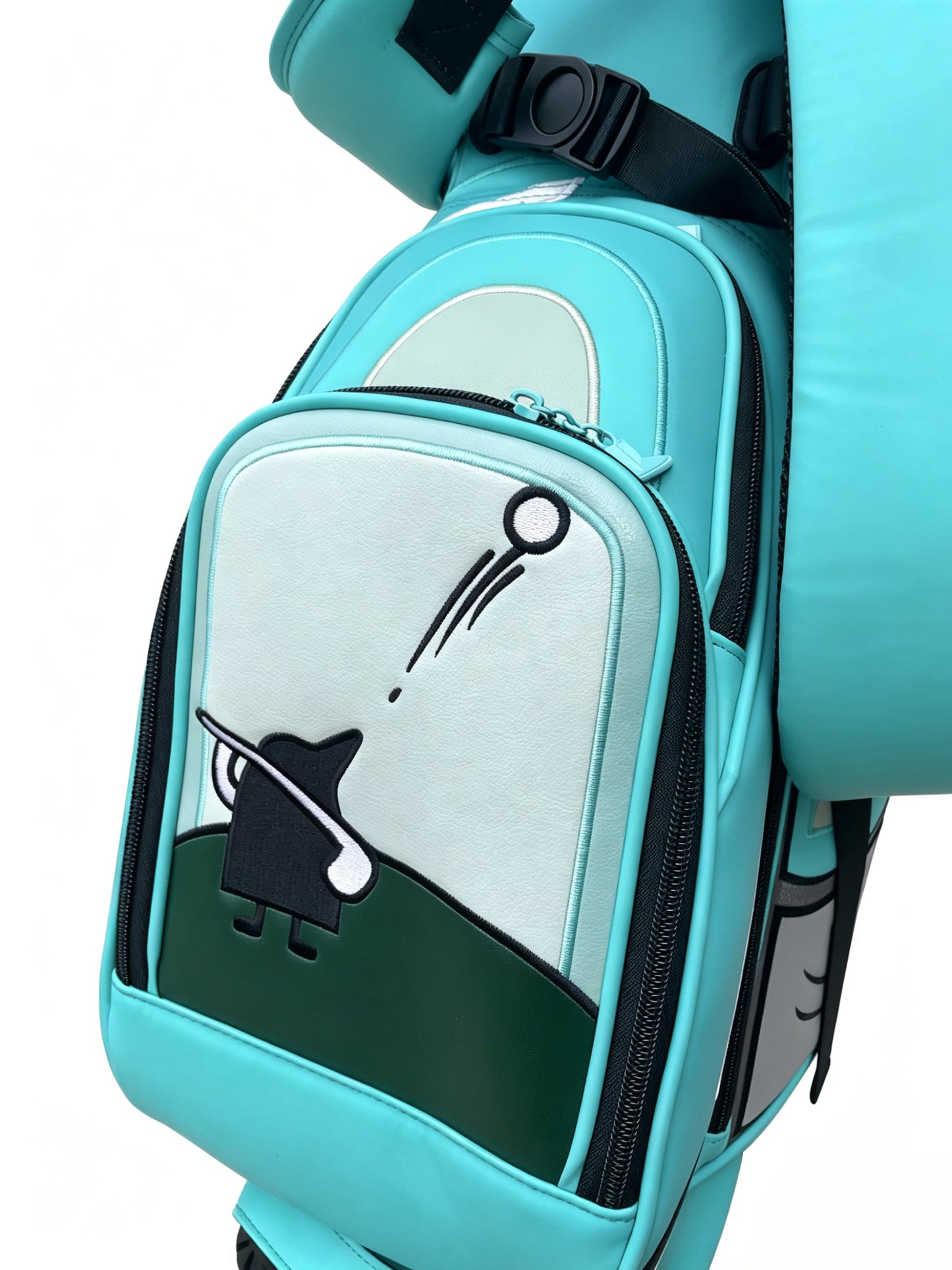 TESAI Signature Stand Bag—Aqua Celeste