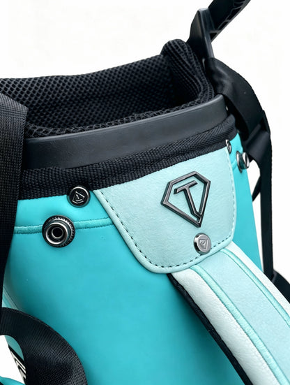 TESAI Signature Stand Bag—Aqua Celeste