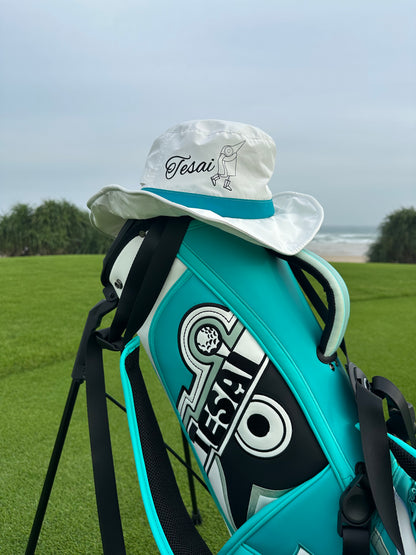 TESAI Signature Stand Bag—Aqua Celeste
