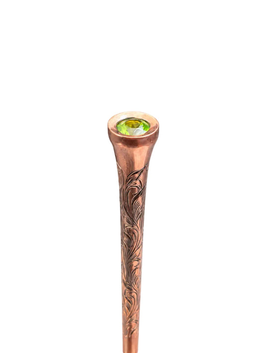 TESAI Hand-carved Tee Divot Tool (Peridot)